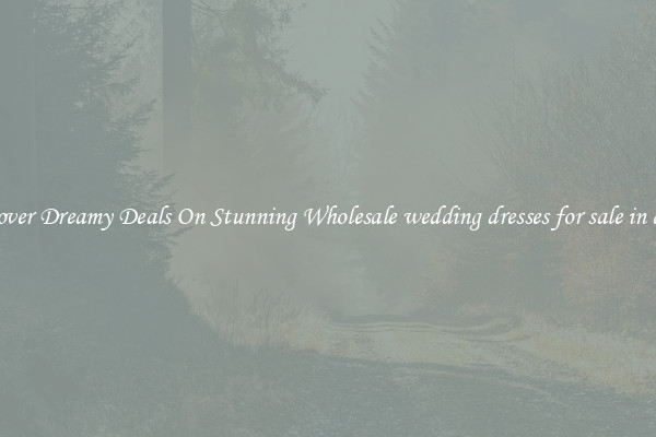 Discover Dreamy Deals On Stunning Wholesale wedding dresses for sale in dubai