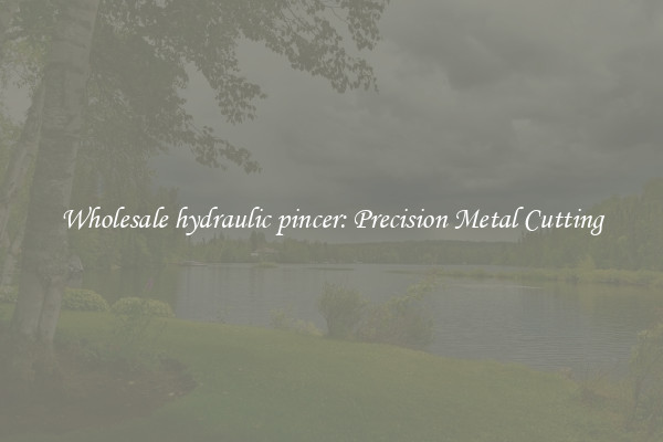 Wholesale hydraulic pincer: Precision Metal Cutting