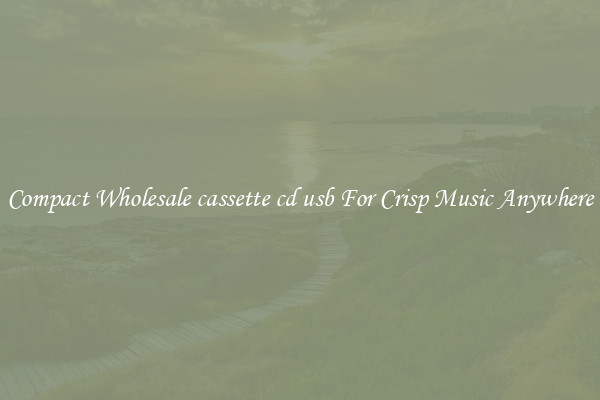 Compact Wholesale cassette cd usb For Crisp Music Anywhere